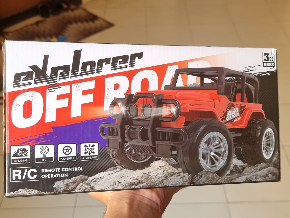 R/C Explorer Off-Road Jeep