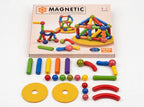Magnetic Building Blocks Set for Kids – STEM Magnetic Rods & Balls Construction Toy, 25/36/42/64 Pcs, Ages 3+