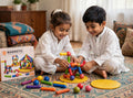 Magnetic Building Blocks Set for Kids – STEM Magnetic Rods & Balls Construction Toy, 25/36/42/64 Pcs, Ages 3+