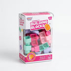 Beinzi Pastel Silicone Building Blocks Set for Kids (28 Pieces) — Educational DIY Assembly Toy
