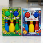 2-in-1 Bowling Game & Coin Bank Toy Set for Kids