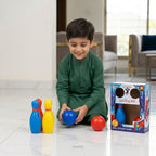 2-in-1 Bowling Game & Coin Bank Toy Set for Kids