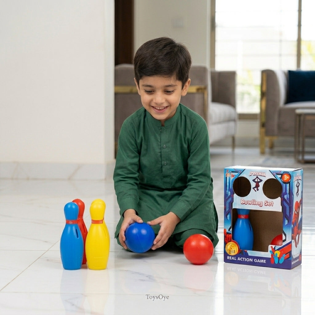 2-in-1 Bowling Game & Coin Bank Toy Set for Kids