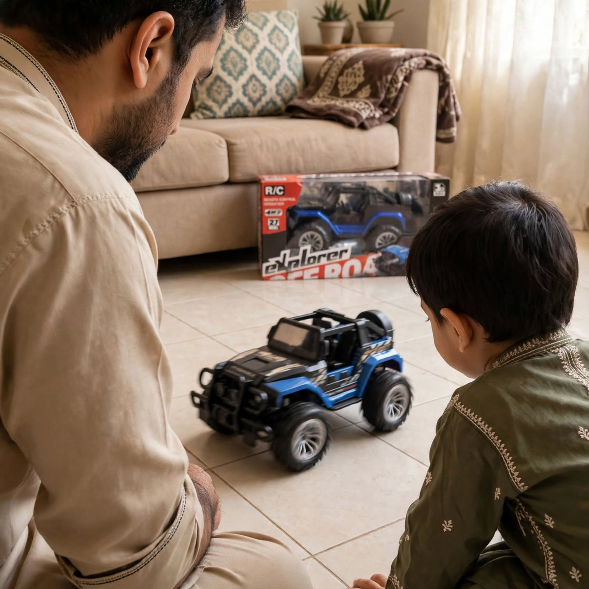 R/C Explorer Off-Road Jeep