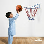 Mini Basketball Hoop Set with Ball for Kids – Indoor & Outdoor Wall Mount Sports Toy