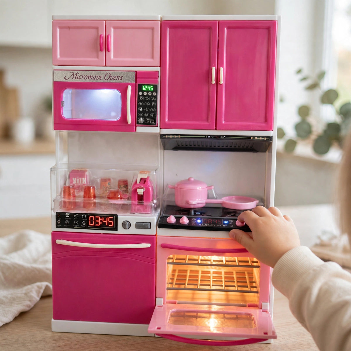 My Happy Kitchen – Kids Kitchen Playset | Pretend Play Cooking Set