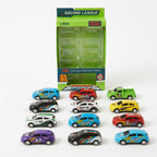 Racing League 12-Car Metal Vehicle Set – Premium Mini Racing Cars Carrying Case Toys for Kids